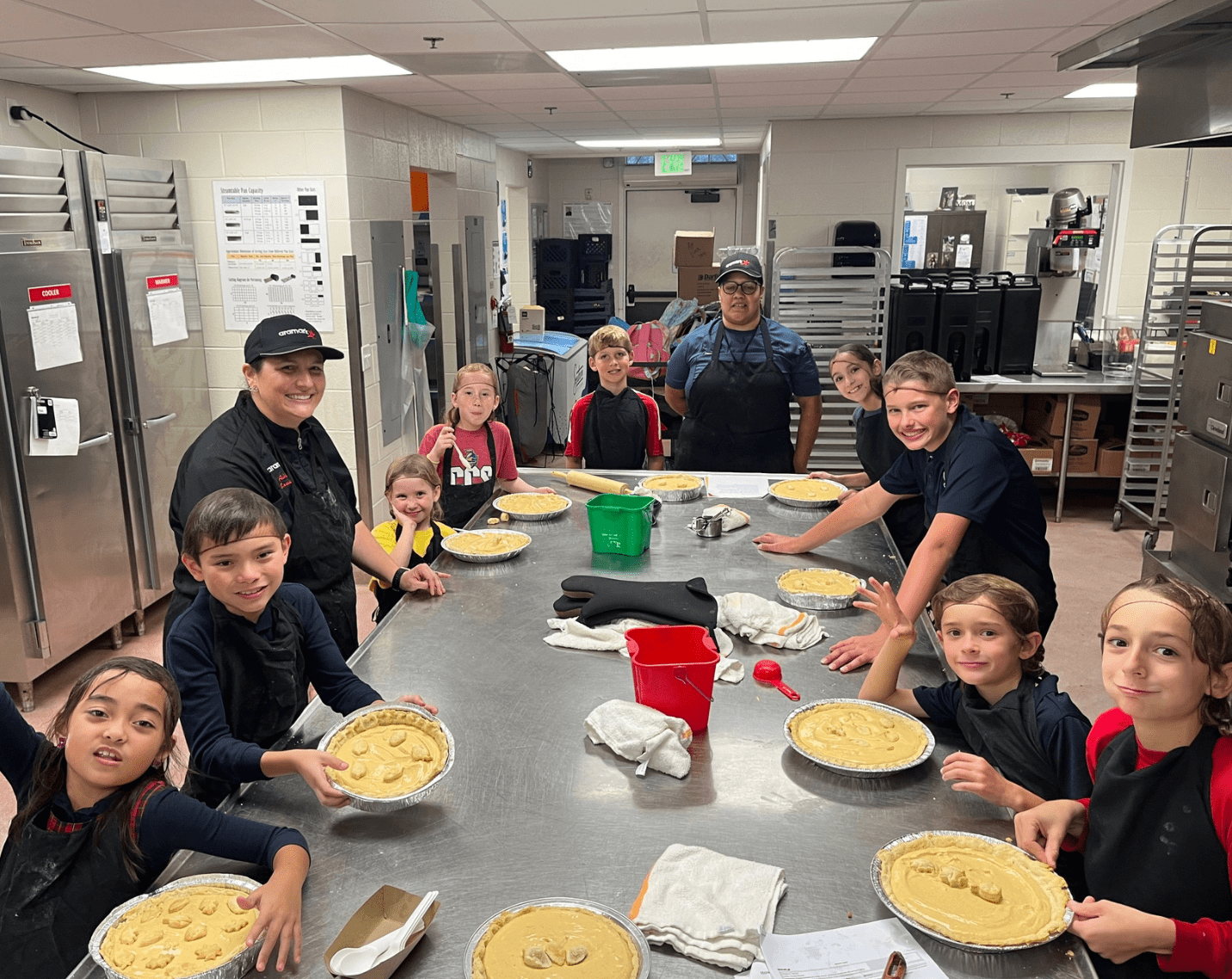 Aramark Student Nutrition Teams Up with Cornerstone Christian Schools’ 4-H Program to Bring Culinary Education to Life